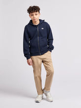 Ladda upp bild till gallerivisning, Lee Badge LB Zip Through Hoodie Navy Blazer