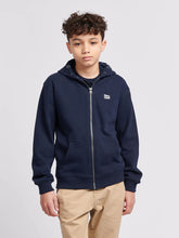 Ladda upp bild till gallerivisning, Lee Badge LB Zip Through Hoodie Navy Blazer
