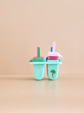 Ladda upp bild till gallerivisning, Rice Glassform med Palm Print 4-pack