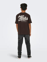 Ladda upp bild till gallerivisning, Only & Sons Junior OSJLARRY T-shirt Brun