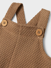 Ladda upp bild till gallerivisning, Lil'Atelier Baby Hängslebyxor i Ekologisk Bomull