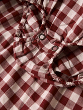 Ladda upp bild till gallerivisning, Lil'Atelier Baby Rutig Bodyklänning i Ekologisk Bomull