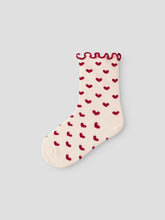 Ladda upp bild till gallerivisning, Lil'Atelier Mini 2-pack Strumpor med Hjärtan i Ekologisk Bomull