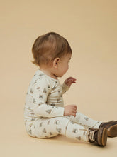 Ladda upp bild till gallerivisning, Lil'Atelier Baby Ribbade Mönstrad Leggings i Ekologisk Bomull