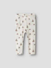 Ladda upp bild till gallerivisning, Lil'Atelier Baby Ribbade Mönstrad Leggings i Ekologisk Bomull