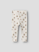 Ladda upp bild till gallerivisning, Lil'Atelier Baby Ribbade Mönstrad Leggings i Ekologisk Bomull
