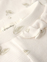 Ladda upp bild till gallerivisning, Lil'Atelier Baby Ribbade Leggings i Ekologisk Bomull "Svan"