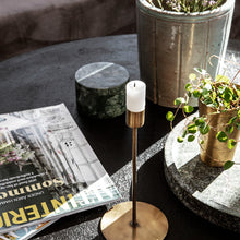 Ladda upp bild till gallerivisning, House Doctor Anit Ljusstake Antik Mässing L