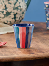 Ladda upp bild till gallerivisning, Rice Mugg i Melamin N.Y. Stripe Print