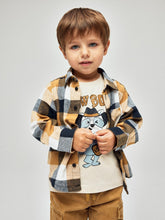 Ladda upp bild till gallerivisning, Name it Mini Rutig Flanellskjorta i Ekologisk Bomull