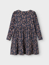 Ladda upp bild till gallerivisning, Name it Mini Blommig Klänning i Ekologisk Bomull