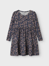 Ladda upp bild till gallerivisning, Name it Mini Blommig Klänning i Ekologisk Bomull