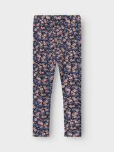 Ladda upp bild till gallerivisning, Name it Mini Blommiga Leggings i Ekologisk Bomull