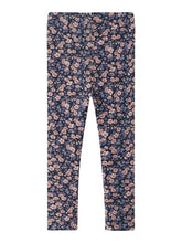 Ladda upp bild till gallerivisning, Name it Mini Blommiga Leggings i Ekologisk Bomull