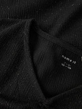 Ladda upp bild till gallerivisning, Name it Kids Glittrig Topp Svart