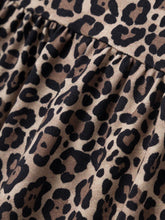 Ladda upp bild till gallerivisning, Name it Mini Leopardmönstrad Klänning i Ekologisk Bomull

