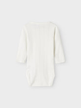 Ladda upp bild till gallerivisning, Name it Baby Hålmönstrad Långärmad Body