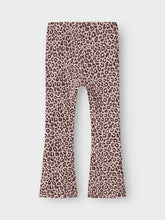 Ladda upp bild till gallerivisning, Name it Mini Leopardmönstrade Bootcut Leggings