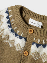 Ladda upp bild till gallerivisning, Name it Baby Mjuk Mönstrad Kofta