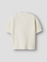 Ladda upp bild till gallerivisning, LMTD Kortärmad Kabelstickad Kofta