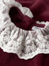 Ladda upp bild till gallerivisning, Name it Baby A-formad Velourklänning i Ekologisk Bomull