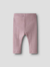 Ladda upp bild till gallerivisning, Name it Baby Enfärgade Leggings i Ekologisk Bomull