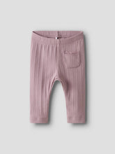 Ladda upp bild till gallerivisning, Name it Baby Enfärgade Leggings i Ekologisk Bomull