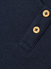 Ladda upp bild till gallerivisning, Name it Mini KAB Ribbad Kortärmad Farfarströja Blå