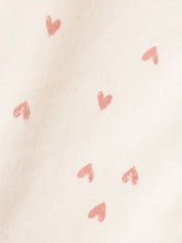 Ladda upp bild till gallerivisning, Name it Baby Hjärtmönstrad Pyjamas med Blixtlås i Ekologisk Bomull