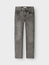 Ladda upp bild till gallerivisning, Name it Kids Theo X-slim Jeans Grå Denim