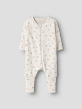 Ladda upp bild till gallerivisning, Name it Baby Regnbågsmönstrad Pyjamas med Blixtlås i Ekologisk Bomull