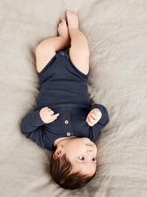 Ladda upp bild till gallerivisning, Name it Baby KAB Ribbad Body i Ekologisk Bomull Blå
