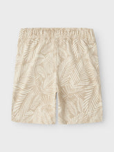 Ladda upp bild till gallerivisning, Name it Kids Mönstrade Shorts Beige