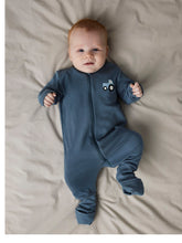 Ladda upp bild till gallerivisning, Name it Baby 2-Pack Traktormönstrad Pyjamas med Blixtlås i Ekologisk Bomull