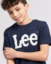 Ladda upp bild till gallerivisning, Lee Wobbly T-shirt Navy Blazer