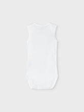 Ladda upp bild till gallerivisning, Name it Baby/Mini Ärmlös 3-Pack Body Vit