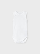 Ladda upp bild till gallerivisning, Name it Baby/Mini Ärmlös 3-Pack Body Vit