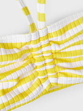 Ladda upp bild till gallerivisning, Name it Kids Randig Bandeau Bikini Gul