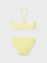Ladda upp bild till gallerivisning, Name it Kids Randig Bandeau Bikini Gul