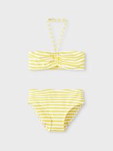 Ladda upp bild till gallerivisning, Name it Kids Randig Bandeau Bikini Gul