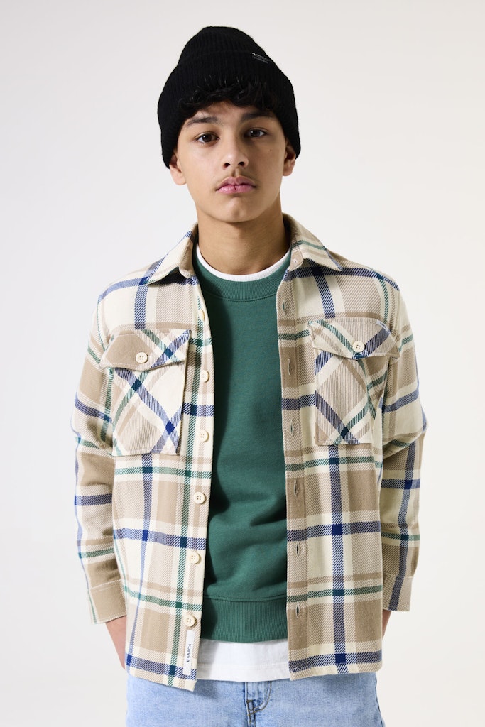 Garcia Boys Rutig Overshirt