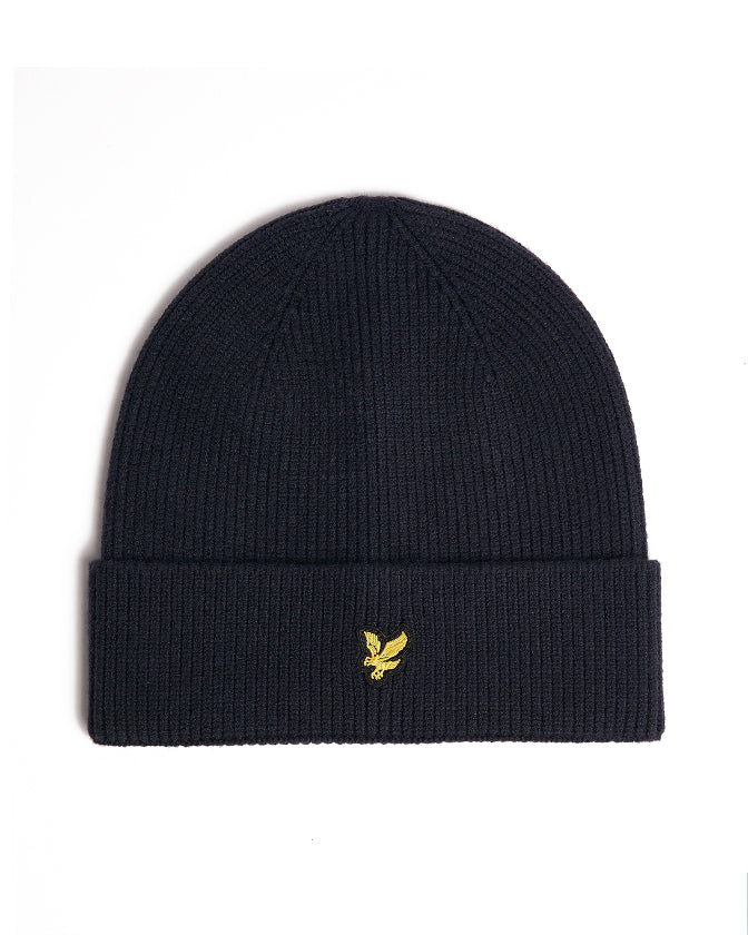 Lyle & Scott Junior Beanie Marinblå