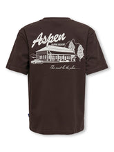 Ladda upp bild till gallerivisning, Only &amp; Sons Junior OSJLARRY T-shirt Brun
