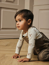 Ladda upp bild till gallerivisning, Lil&#39;Atelier Baby Ribbad Body i Ekologisk Bomull &quot;Starke Adolf&quot;
