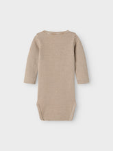 Ladda upp bild till gallerivisning, Lil&#39;Atelier Baby Randig Body i Ekologisk Bomull
