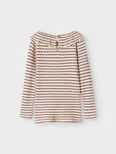Ladda upp bild till gallerivisning, Lil&#39;Atelier Mini Randig Långärmad Topp
