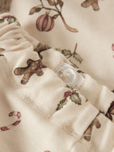 Ladda upp bild till gallerivisning, Lil&#39;Atelier Mini 2-Delad Pyjamas &quot;Julstämning&quot; i Ekologisk Bomull
