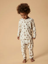 Ladda upp bild till gallerivisning, Lil&#39;Atelier Mini 2-Delad Pyjamas &quot;Julstämning&quot; i Ekologisk Bomull
