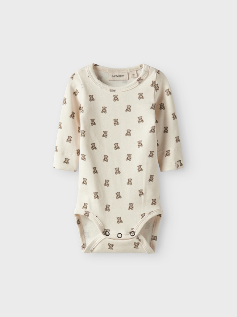 Lil'Atelier Baby Body i Ekologisk Bomull 