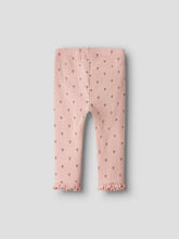 Ladda upp bild till gallerivisning, Lil&#39;Atelier Baby Ribbade Mönstrad Leggings i Ekologisk Bomull
